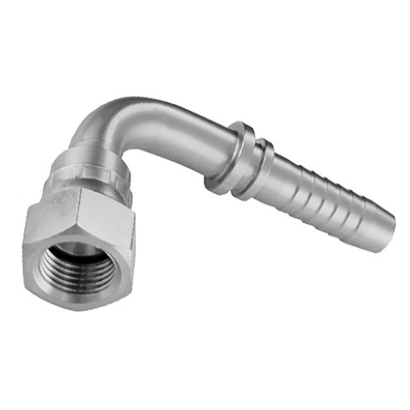 HEMBRA GIRATORIA JIC 37° CURVA 90° (CUELLO LARGO)