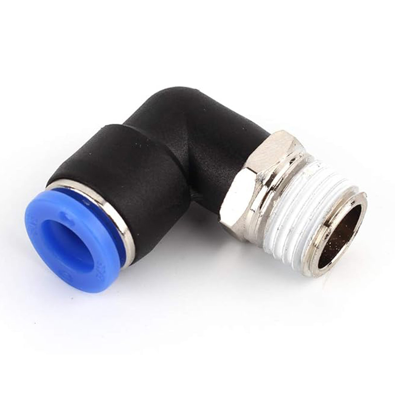 PUSH IN MACHO (CODO) COLOR AZUL MILIMETRICA